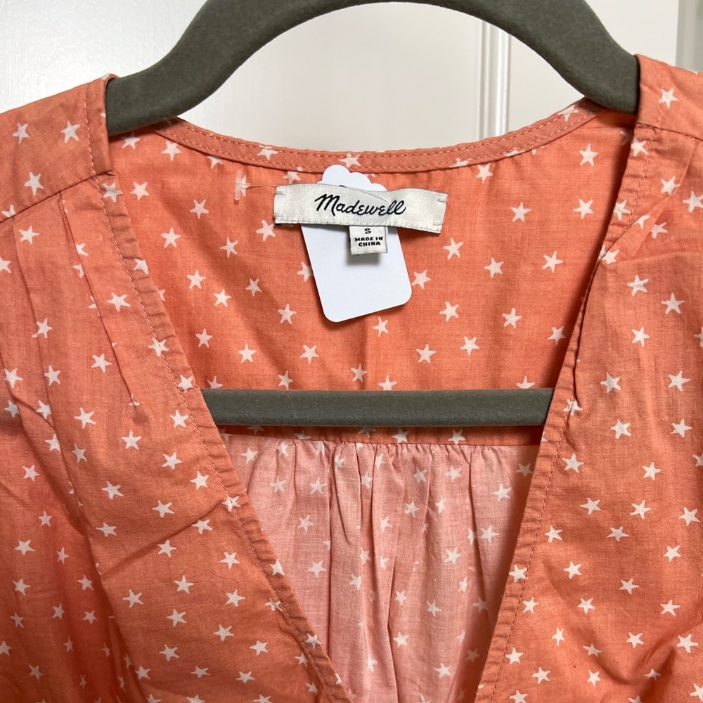 Madewell Wrap Top In Star Scatter (Small) - image 5